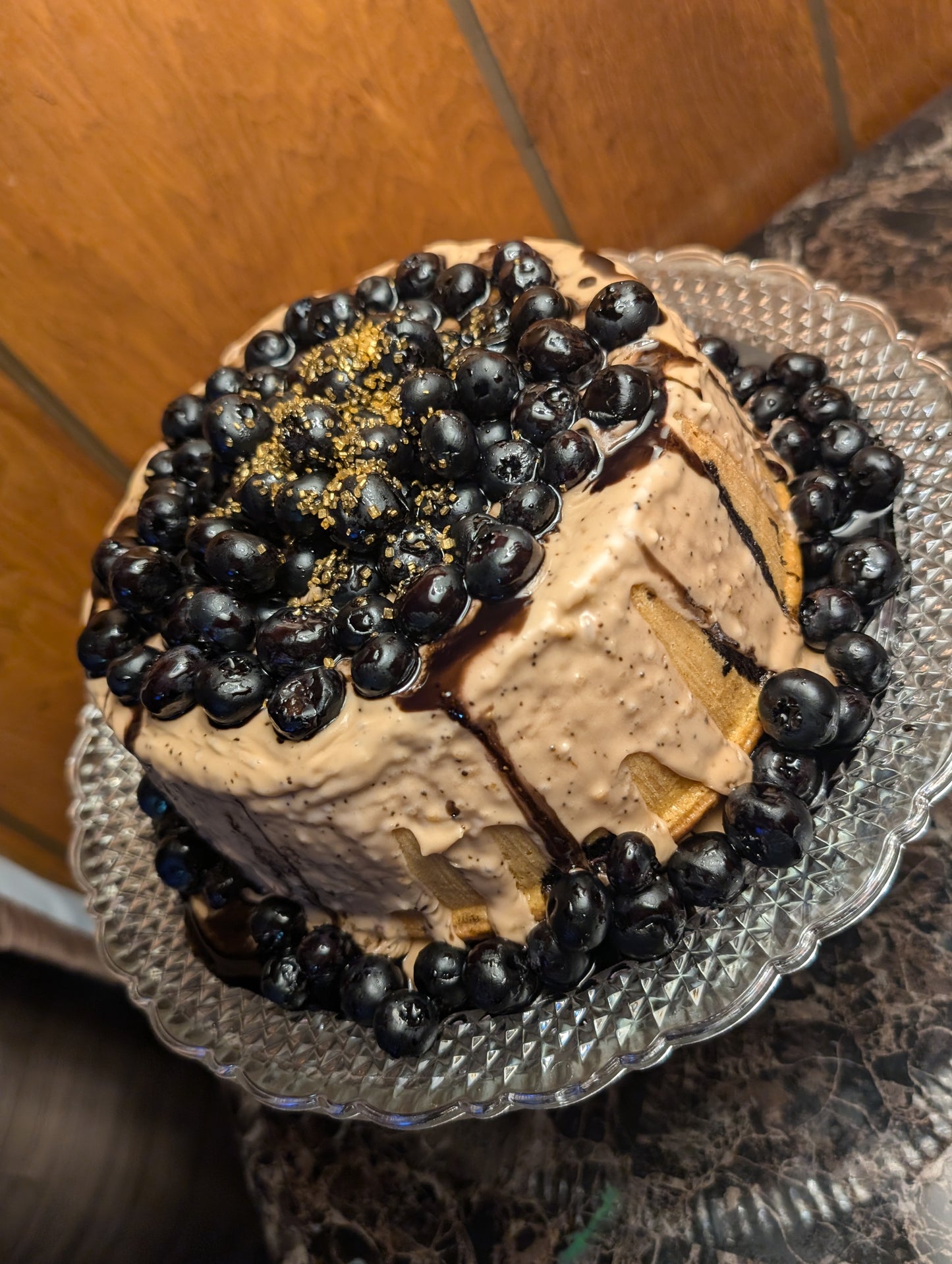 Lemon Blueberry Bundt