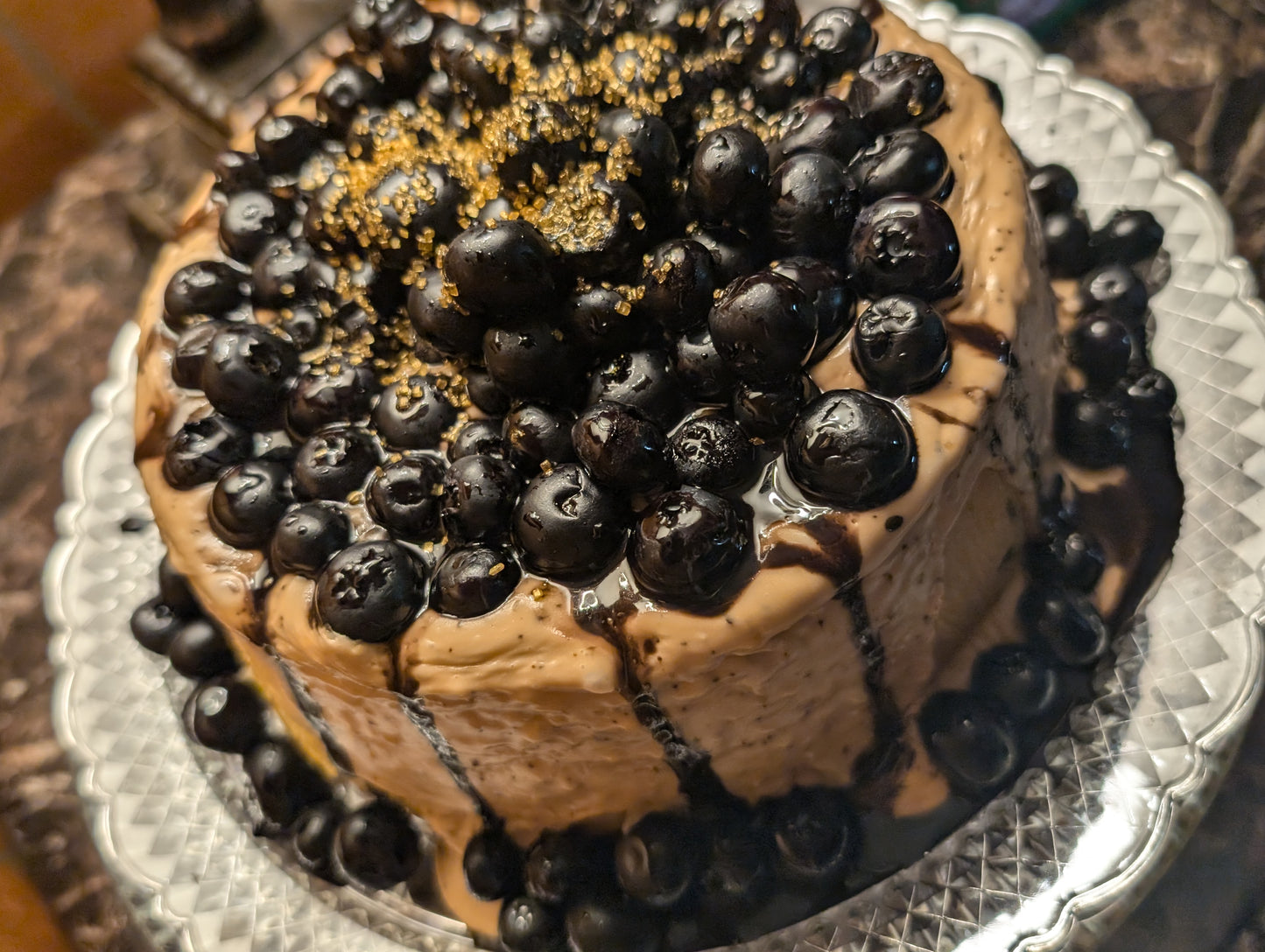 Lemon Blueberry Bundt